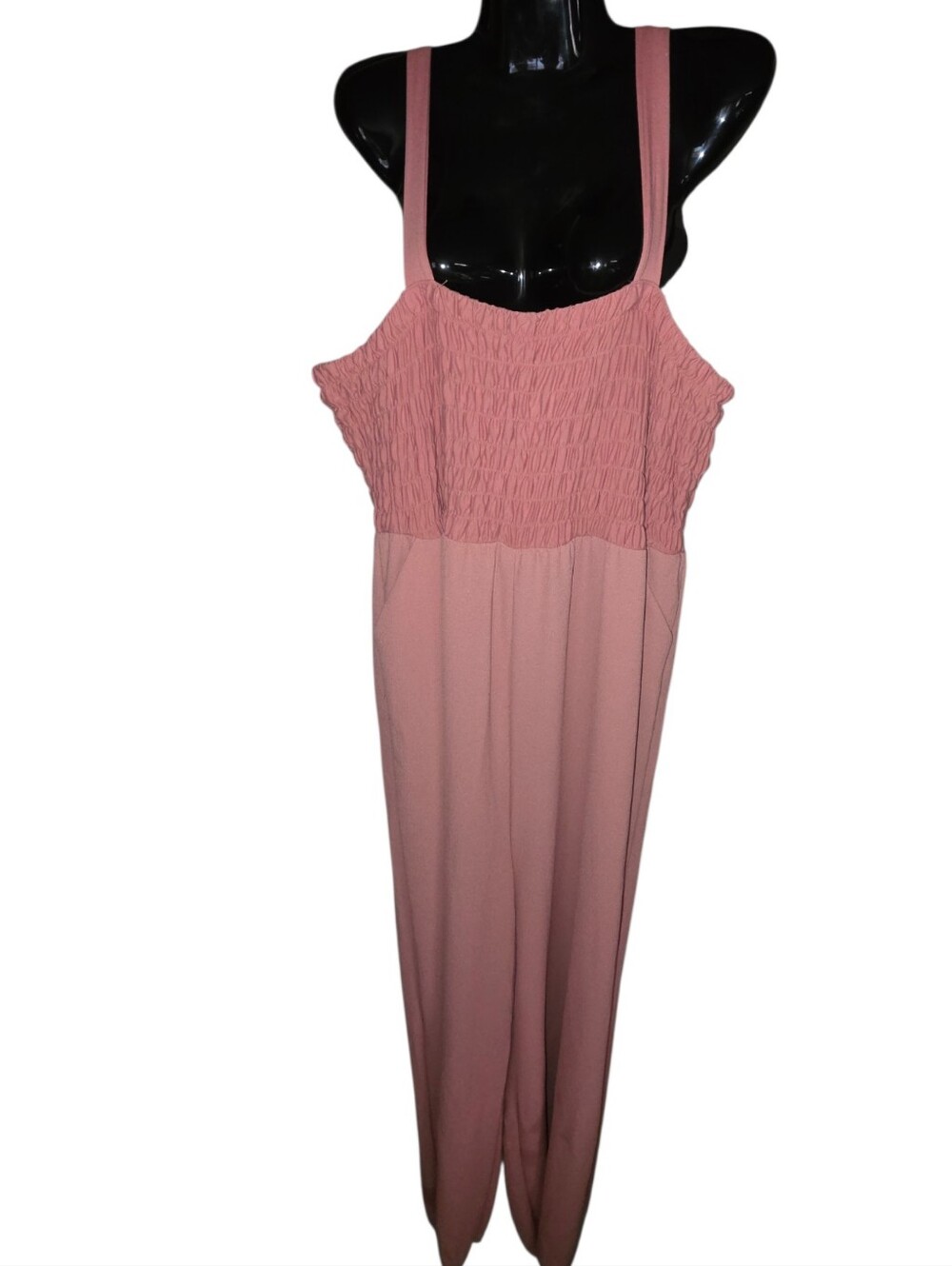 Jumpsuit in Dusty Rose Very Stretchy